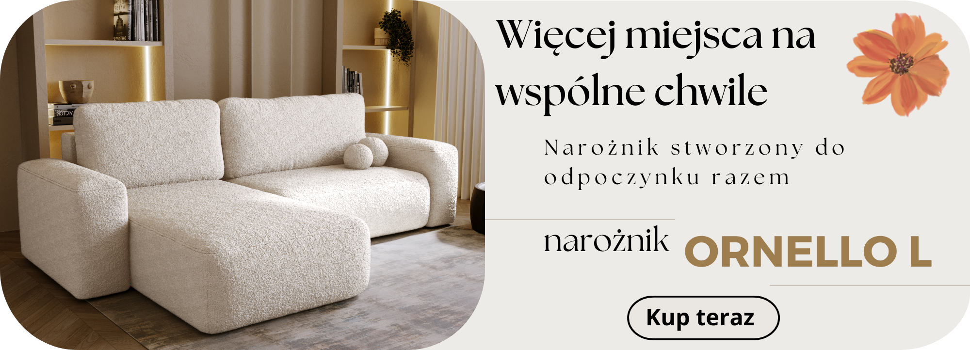 Narożnik Ornello L
